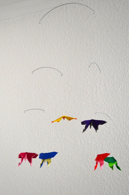 Origami Sommerfugle Uro, Mobiles by Sine Smed