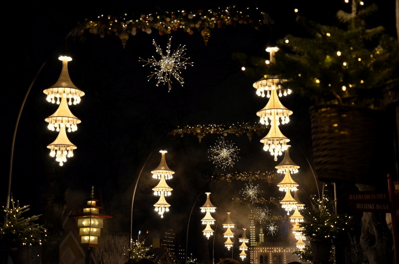 Julebelysning i Tivoli