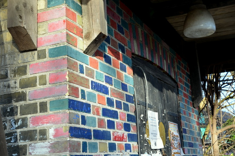 Painted bricks