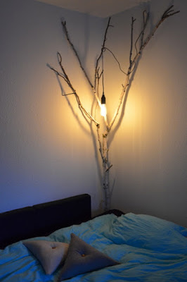 Birketræ Lampe