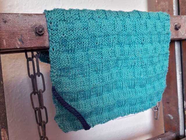 DIY, strik, håndklæde, knitted towel