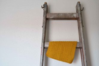 DIY, Strikket håndklæde, knitted towel