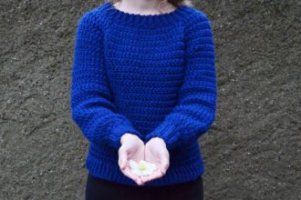hæklet sweater opskrift